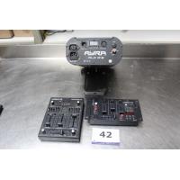 dj-mixer VONYX STM-2270, kanaalmixer VONYX STM-30208 en lichteffect